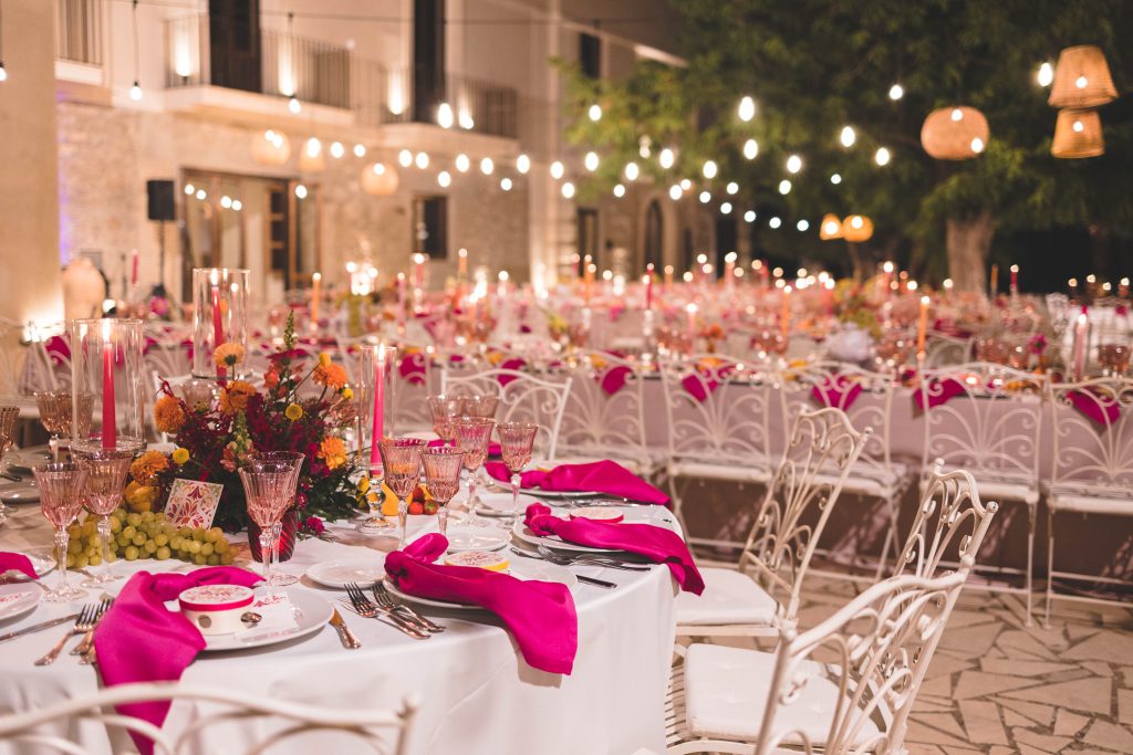 Allestimento siciliano agrumi Zafarana nozze wedding planner